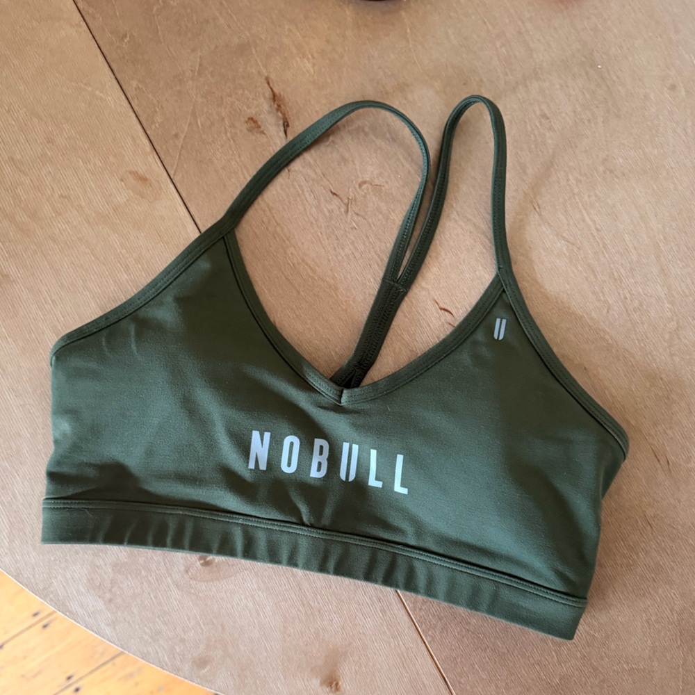 NOBULL Women's Green Sports Bra